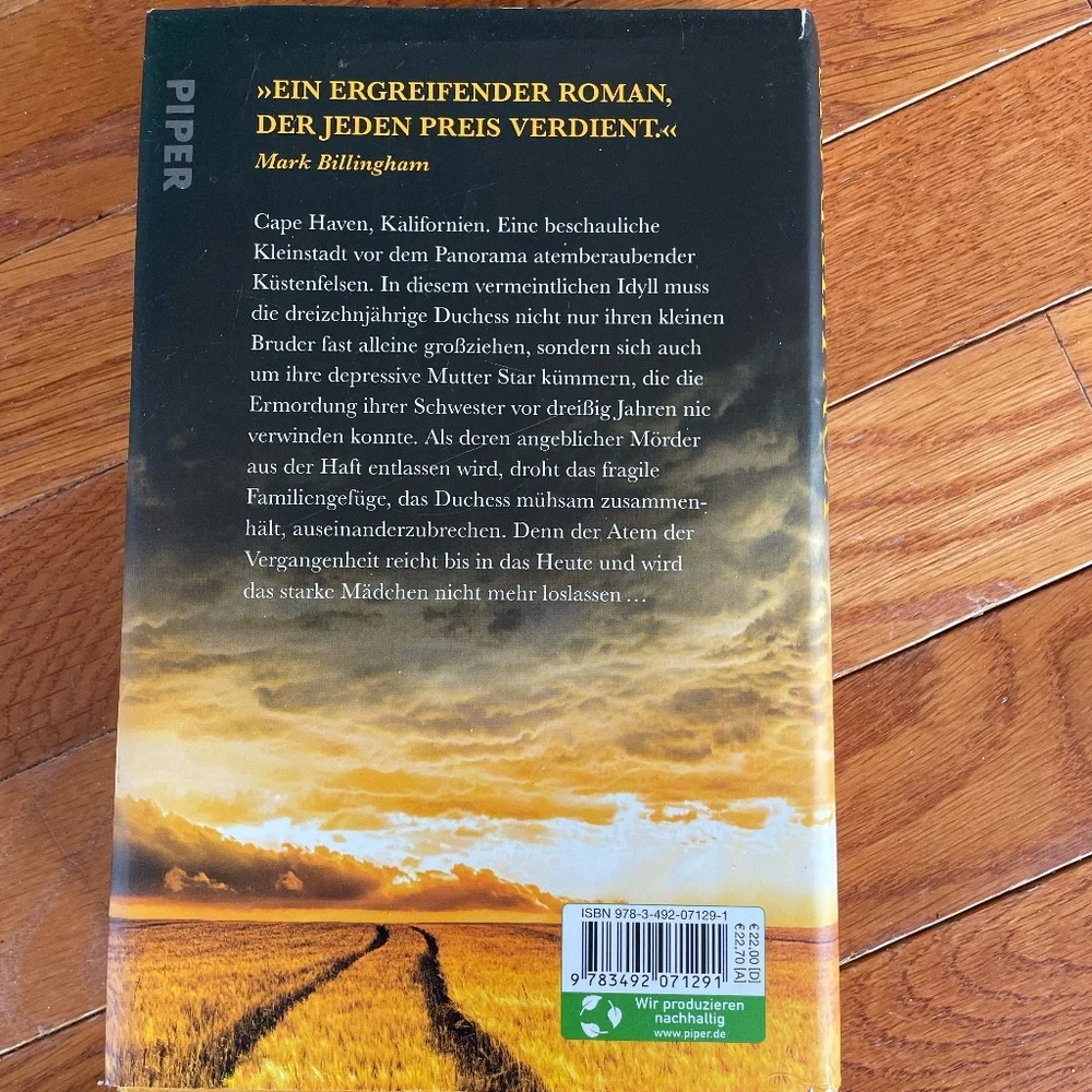 German Novel Von hier bis zum Anfang Chris Whitaker hardcover